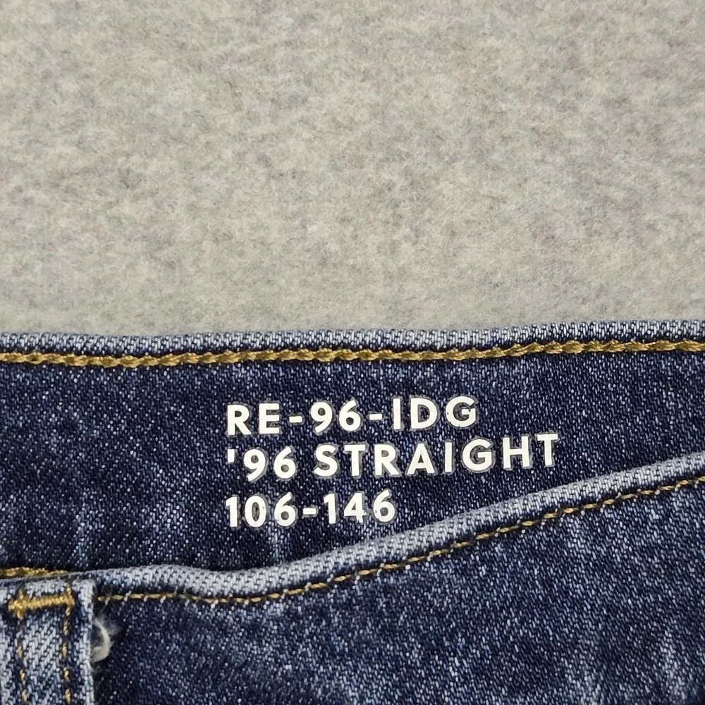 J Crew Jeans Mens 28 Blue '96 Straight Fit Denim‎ Classic Five Pocket RE-96-IDG